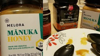 Costco Melora Manuka Honey UMF 5 22lb UNBOXING Review and Comparison [upl. by Eiser107]