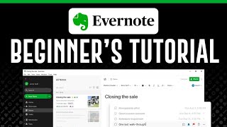 Evernote Tutorial For Beginners How to Use Evernote Productivity in 2022 [upl. by Esiole]