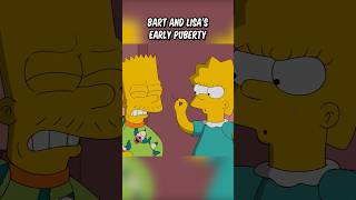 Bart and Lisas Early Puberty [upl. by Vijar]