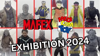 Medicom Exhibition 2024  MAFEX Figures amp Prototypes [upl. by Yeniffit]