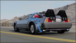 Back To The Future DeLorean Goes To The Desert COMPLETE [upl. by Eikciv468]