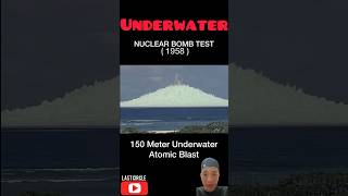 Underwater Nuclear Bomb Test 1958 tsunami [upl. by Hsital]