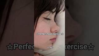 Perfect nose exercise ✨ viralyt glowuptips beautytips nose [upl. by Retrac703]