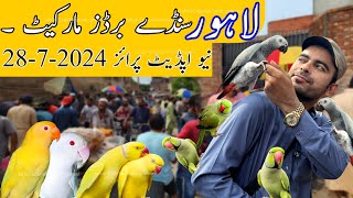 Lahore sunday birds market New update price 2872024 Raw parrot lahorientertainmentchannel [upl. by Jefferey48]