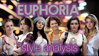 analyzing the outfits in euphoria ✨💄🎆 [upl. by Ahkihs]