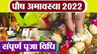 Paush Amavasya 2022  पौष अमावस्या पूजा विधि । Paush Amavasya Puja Vidhi 2022। Boldsky Religious [upl. by Fairfield978]