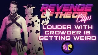 Things Are Getting Really Weird At Louder With Crowder  ROTC Clips [upl. by Aruasi]