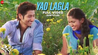 Yaad Lagla with Subtitles  Sairat  Full Video  Nagraj Manjule  Ajay  Atul [upl. by Kcirej]