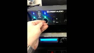 Crest Pro 8200 amplifier test [upl. by Adnarym]