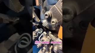 Processing method of contact finger spring springmachine springmachinefactory [upl. by Aletta]