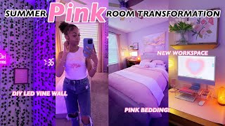 Extreme Room Makeover 2023  tiktok  pinterest inspired room transformation  decorate with me [upl. by Bruell]