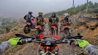 Wildest Dirt Bike Ride Of The Year Goon Riding Full Sends amp Extreme Muddy trails [upl. by Anatnahs936]