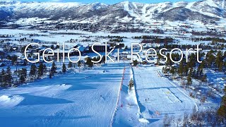 Geilo Ski Resort  SkiGilo  Norway  4K Drone Video [upl. by Nnaeirual500]