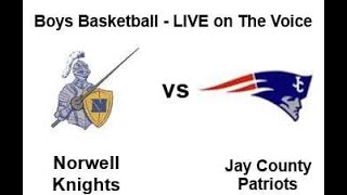 HS BOYS BASKETBALL Norwell vs Jay County 21822 [upl. by Nilcaj]