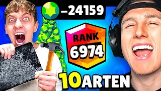 10 ARTEN von BRAWL STARS SPIELERN 😡 [upl. by Toll616]