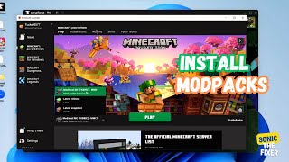 How To Install Modpacks To Minecraft  Full Step by Step Guide [upl. by Lenoil521]