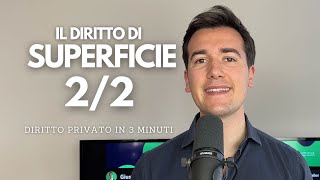 👷🏻‍♂️ LA SUPERFICIE 22  DIRITTO PRIVATO IN 3 MINUTI 👨🏻‍⚖️⏳ [upl. by Raffo]