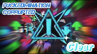 Fuckedmination Corrupted Clear  2nd Pass In World  FNF VS QT FCKED DIFFICULTY 40 [upl. by Ahsinroc]