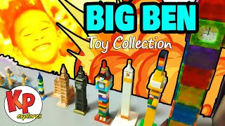 Big Ben Toy Collection Building and Destroying the Ultimate Tower  Ayrton Light [upl. by Antonino]