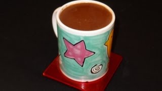 Receta de chocolate a la taza casero  Chocolate espeso [upl. by Marquardt]