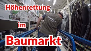 Höhenrettung im Baumarkt  Tiernotruf 99 [upl. by Pearse]