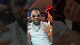 Shorts Patoranking amp Larry Gaaga jams to new song “Devil Wears White” [upl. by Bron]