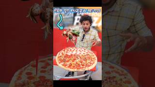 मेंढक🐸पूरा PIZZA खा गयाfrog funny pizza [upl. by Cailly276]