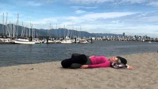 Restorative Yoga Reclining Supine Twist Supta Matsyendrasana [upl. by Jarnagin]