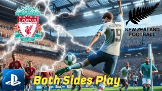 New Zealand  Liverpool both side play level match fc 24 [upl. by Rimaa286]