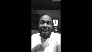 Kendrick Lamar live stream message to Lil Wayne [upl. by Mccandless500]