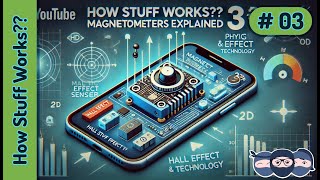 How magnetometer works  Working of magnetometer in a smartphone  MEMS inside magnetometer [upl. by Imac]