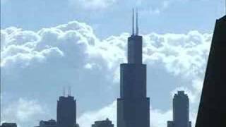 Chicago Skyline Time Lapse Sears Tower Cloud 2 Michael Wulf [upl. by Matteo]