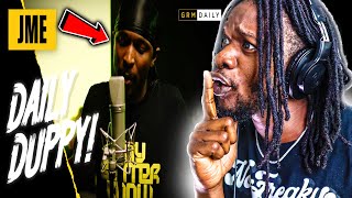 THE MOST CREATIVE DAILY DUPPY  Jme  Daily Duppy  GRM Daily REACTION [upl. by Mackey]