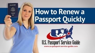 How to Renew a Passport Quickly [upl. by Ellesirg852]