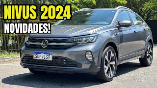 Volkswagen Nivus 2024 em detalhes  NOVIDADES e NOVO ACABAMENTO [upl. by Nieberg]