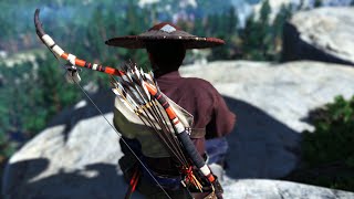 Ghost of Tsushima  Bow Master  Sword Combat amp Stealth Kills Gameplay [upl. by Ramyar877]