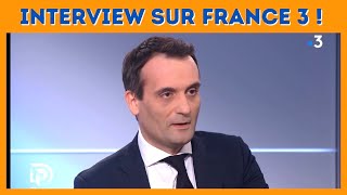 Florian Philippot sur France 3  interview explosive [upl. by Darcee]