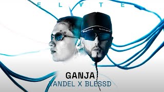 Yandel  GANJA Ft BLESSD Visualizer Oficial [upl. by Shanks]