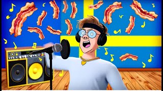 Swedish National  BACON SONG [upl. by Pooi]