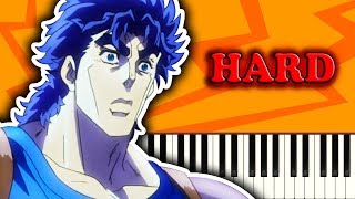 JOJOS BIZARRE ADVENTURE OP 1 JOJO SONO CHINO SADAME  Piano Tutorial [upl. by Yellas403]