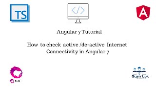 Angular 7  How to Check internet connectivity in Angular 7  Hindi [upl. by Olenta]