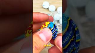 Satisfying Video  How To Cutting Rainbow 🌈 Lollipop Candy asmr chupachups candyunboxingvideo [upl. by Silvano]