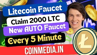 Claim 2000 LTC Satoshi FREENEW Litecoin Earning SiteHigh Paying LTC FaucetClaim LTC Every 5Minute [upl. by Ancell]