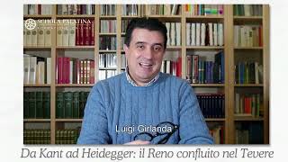 Da Kant ad Heidegger il Reno confluito nel Tevere  di Luigi Girlanda [upl. by Adriaens]