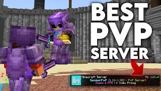 Top 5 Best PVP Servers With Best Ping lag free servers  Cracked  Minecraft [upl. by Rimma]