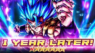 THE BEST AGING ULTRA EVER ULTRA GOGETA BLUE STILL DOMINATES A YEAR LATER  Dragon Ball Legends [upl. by Niveb]