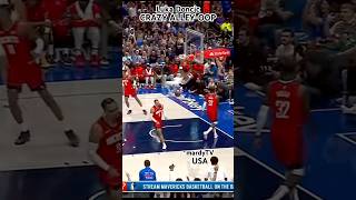 Luka Doncic CRAZY ALLEYOOP To PJ Washington  Mavericks vs Rockets 04072024 [upl. by Lansing]