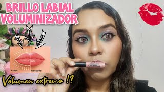 Volumen Extremo brillo labial efecto voluminizador👄 amourett de Arabela🌺Labios 4K⚠️🤔🤔🤔 [upl. by Nosyrb]