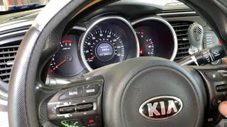 Como resetear el aviso del servicio en tablero El vehículo es un Kia Optima 2015 [upl. by Aleik]