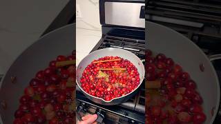 Cranberry Sauce Recipe food thanksgiving [upl. by Elocel]